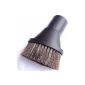 Swivel natural hair dusting brush for Siemens VS 06 G 2410 SynchroPower Power Edition incl. 1 roll of waste bags 16L