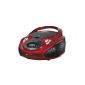 Portable Stereo CD / MP3 player and radio with USB / SD card playback (Electronics)
