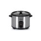 Tristar RK-6111 rice cooker 1.0 liters.  Stainless steel (houseware)
