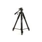 Polaroid PLTRI57 tripod for cameras and camcorders with transport bag 145 cm (UK Import) (Accessory)