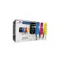 Multipack - 4x Compatible Ink Cartridges for HP 940XL Compatible Ink Cartridge Set for HP Officejet PRO 8500 Wireless 8500A Over 8000 8500AIO 8500W (With Chip) (Office Supplies)