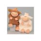 Fluffy Plush sheep as hot water bottle - for babies and adults - super sweet and warm (Baby Product)