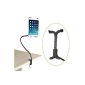 ieGeek® 360 ° flexible swan neck support adjustable desktop, tablet PC mounting bracket for Apple iPad mini, iPad ipad air 5, 4 Apple iPad, Apple iPad 3, Apple iPad 2, iPad 1 Apple, Samsung GALAXY Note 10.1, Rating 8.0, 8.0 Note LTE, Samsung GALAXY Tab 3, Tab 2 7.0, Tab 10.1, Tab 8.9, Tab 7.7, Tab 7.0-Black (Electronics)