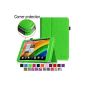 Fintie Cover - Acer Iconia A1-830 - Vegetal Leather Case High Quality Cover With Plug And Pen Stand, Suitable For The Tablet Acer Iconia A1-830 7.9 Inches [Protection Reinforced In The Angles] - Green (Electronics)