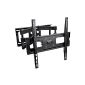 My Wall HP19L Corner wall mount for flat screen up to 140 cm (55 inches) black (accessories)