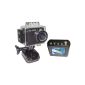 HDPro 1 Full HD Action Camcorder (5 megapixels, 3.8 cm (1.5 inch) LCD screen, 4x Dig. Zoom, HDMI, USB, AV-Out) (Electronics)