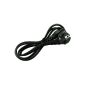 3 pin notebook power supply cord / power cable for HP Dell (Electronics)