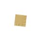 Monochrome napkins pack of 20 gold (household goods)