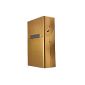 KingSo® Box housing door 20 Cigarette Case Cigar yellow Aluminium (Kitchen)