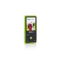 TrekStor i.Beat move BT (MP3 player with 1.8-inch TFT-LCD screen, Bluetooth, Micro USB 2.0, headphone output (3.5 mm jack), 8GB of memory) green (Electronics)