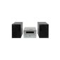 Yamaha Piano Craft E 330 compact system (2x20W, Apple iPod Dock, USB, MP3) silver / black (Electronics)