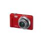 Casio Exilim EX-ZS100 Digital Camera (14 Megapixel, 12.5X opt. Zoom, 6.9 cm (2.7 inch) display, image stabilized) Red (Electronics)