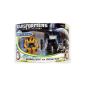 Transformers - 32180 - Dark of the Moon - Cyberverse - 2-Pack - Level 1 - Autobot Bumblebee vs.  Decepticon Megatron - 8 cm (toys)