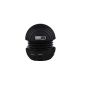 TeckNet® SD Card Mini Speaker with Screen + FM and MP3 Player - Black (Electronics)