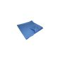 10 pcs microfibre polishing glass, windscreens and floor cloth, 50x50cm, blue / High quality microfibre cloth for household, automotive and commercial -. For cleaning windows, windshields, flooring and other smooth surfaces.  (Electronics)