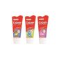 Colgate - Smiles Children Toothpaste - 50 ml - 1-6 Years - 3 Pack (Health and Beauty)