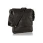 Leather shoulder bag by Daniel Ray