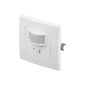 Wall Switch motion detector 160 ° LED bulbs, halogen
