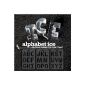 Ice Cube Trays Set - ABC Alphabet Ice (household goods)