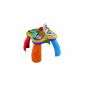 Fisher-Price Toy arousal first age Table Laughs And Awakening Bilingual Blue / Multicolored choice (Baby Care)