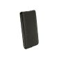 iGadgitz Black Genuine Leather Pouch Case for New Apple iPhone 5 4G LTE & 5S + Screen Protector (Not suitable for iPhone 5C) (Wireless Phone Accessory)