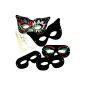 Set of 10 Masks Scratch Scratch Art - Ideal for birthday partys (Toy)