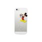Hard shell iPhone 5 / 5S - Tansparente with funny motif DESIGN + box protection film OFFERED (Electronics)