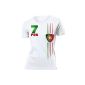 European Football Championship 2016 - PORTUGAL FANSHIRT T-Shirt Ladies S-XXL (Textiles)
