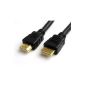v1.3 HDMI to HDMI Cable Connectors gold plated © 1.8m for HD TV / Xbox 360 / PS3 - 1.8 m (Accessory)