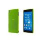ECENCE Sony Xperia mini compact Z3 Protection cap cover green shell box 42020204 (Electronics)