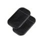 2 piece anti-slip mat Anti Slip Pad Car mount in black non-slip mat double (Electronics)