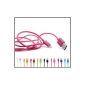 Cloudseller NEW CABLE USB Ladegerät iPhone 5 SUPERIOR QUALITY - 8 Pins - 5 APPLE IPHONE, IPOD TOUCH IPAD MINI NANO May 7 ® (Electronics)