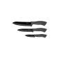 Pradel Excellence 90152 Lot 3 Knives in Gift Box Blade Ceramic Black (Kitchen)