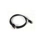 iCASEIT 1m USB to Micro USB Data Sync Charge Cable for Samsung, HTC, Sony, Nokia, LG, Blackberry & Motorola - Black (Wireless Phone Accessory)