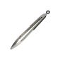 30 cm long stainless steel kitchen tongs - Precision Kitchenware - 10 year warranty
