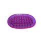 Nigel soap, rubber material, elegant and easy-care (purple)