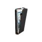 mumbi PREMIUM Leather Flip Case Huawei Ascend G510 Case (Electronics)