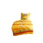 Nightfly linens finest microfibre Tuscany (sunset yellow) 135 x 200 cm and 80 x 80 cm