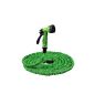 Retractable Garden Hose 23 meters (expandable from 7.5 to 23m) + Spray Gun 7 functions (23 Meters) (Others)