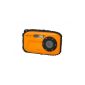 Aquapix 12002 W510-O underwater camera (6.9 cm (2.7 inches) LTPS display, 5-megapixel CMOS sensor, 640x480 VGA) neon orange (Electronics)