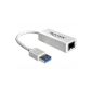 Delock Adapter USB 3.0 to Gigabit LAN 10/100 / 1000Mbps (Accessories)
