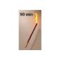 30 wax torches 90 min burning time torch for hiking (garden products)