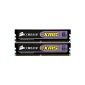 Corsair 2x1GB CL5 TwinX with 5-5-5-18 XMS DDR2-800 memory (optional)