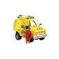 Born to Play FS032 - Born to Play - Feuerwehrman Sam - Friction Rescue Vehicle & Tom with Light & Sound (English verse (Toys)