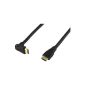 HQ CABLE-558 / 2.5 HDMI Male Cable 1.3 with Gold Plated elbow Connector 2.5 m (Accessory)