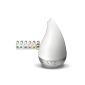 Aroma Diffuser, humidifiers, air cleaners, incense burner with 7 colors, 3 steps nebulizer, 250ml tank 6x flavor included, diffuser for home and office