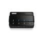 Anker® Uspeed USB 3.0 4 Port Hub with 12V 2A power adapter power supply and USB 3.0 cable backward compatible with USB 2.0 / 1.1