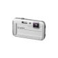 Panasonic DMC-W FT25EG Lumix Digital Camera (6.9 cm (2.7 inch) LCD screen CCD sensor, 16.1 megapixels, 4x opt. Zoom, 70MB internal memory, USB, up to 7m waterproof) white ( Camera)