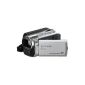 Panasonic SDR-H85EG-S Camcorder (SD Card Slots, 78-fold optisher Zoom, 6.9 cm display, image stabilization, USB 2.0) Silver (Electronics)