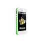 Horny Bumper Protectors for Apple iPhone 4 (not 4S) green / white transparent (Accessories)